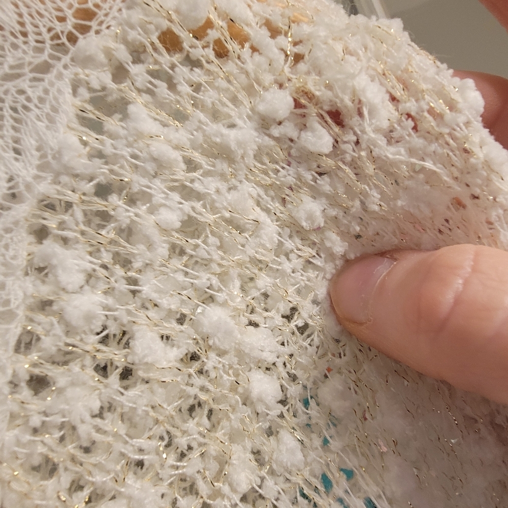 Aeropostale Cream Open-Weave Lightweight Knit Sweater - Picture 3 of 4